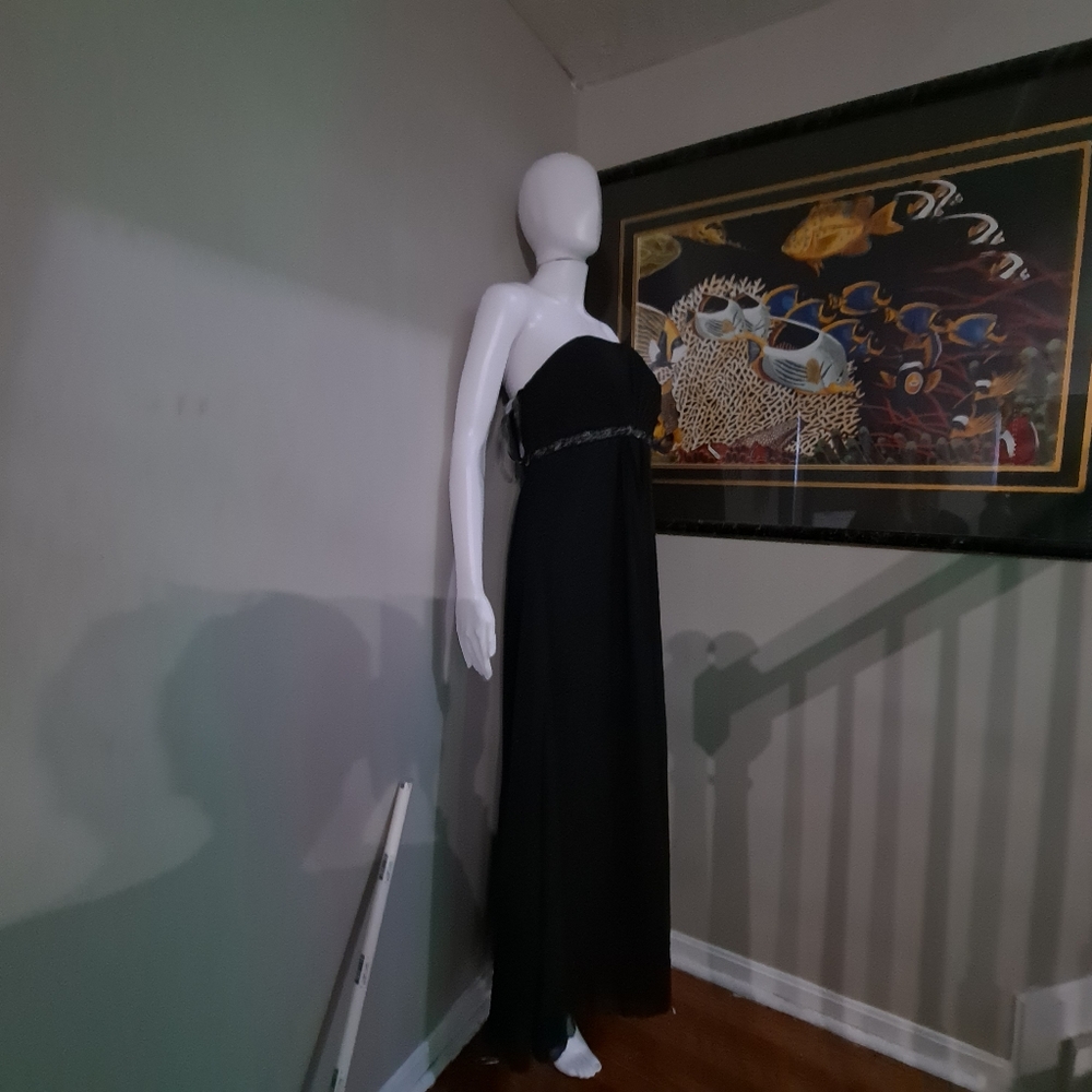 Bill levkoff black formal long size 12